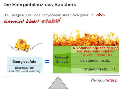 Die Energiebilanz des Rauchers - owi Praxis für Veränderungscoaching und Raucherentwöhnung